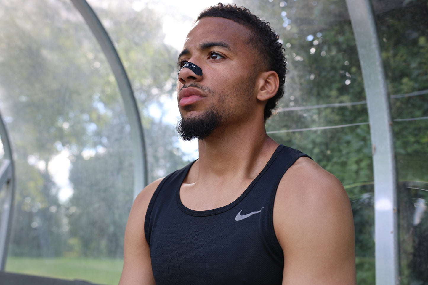 Nasalyn Zwarte Katoenen Neusstrip - 30 stuks